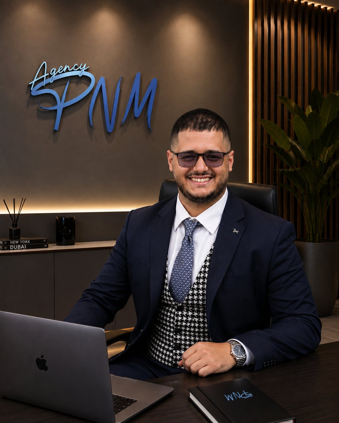 Zyad Mohamed Husseini, Co-founder and CEO of PNM Agency, at the agency’s Cairo office